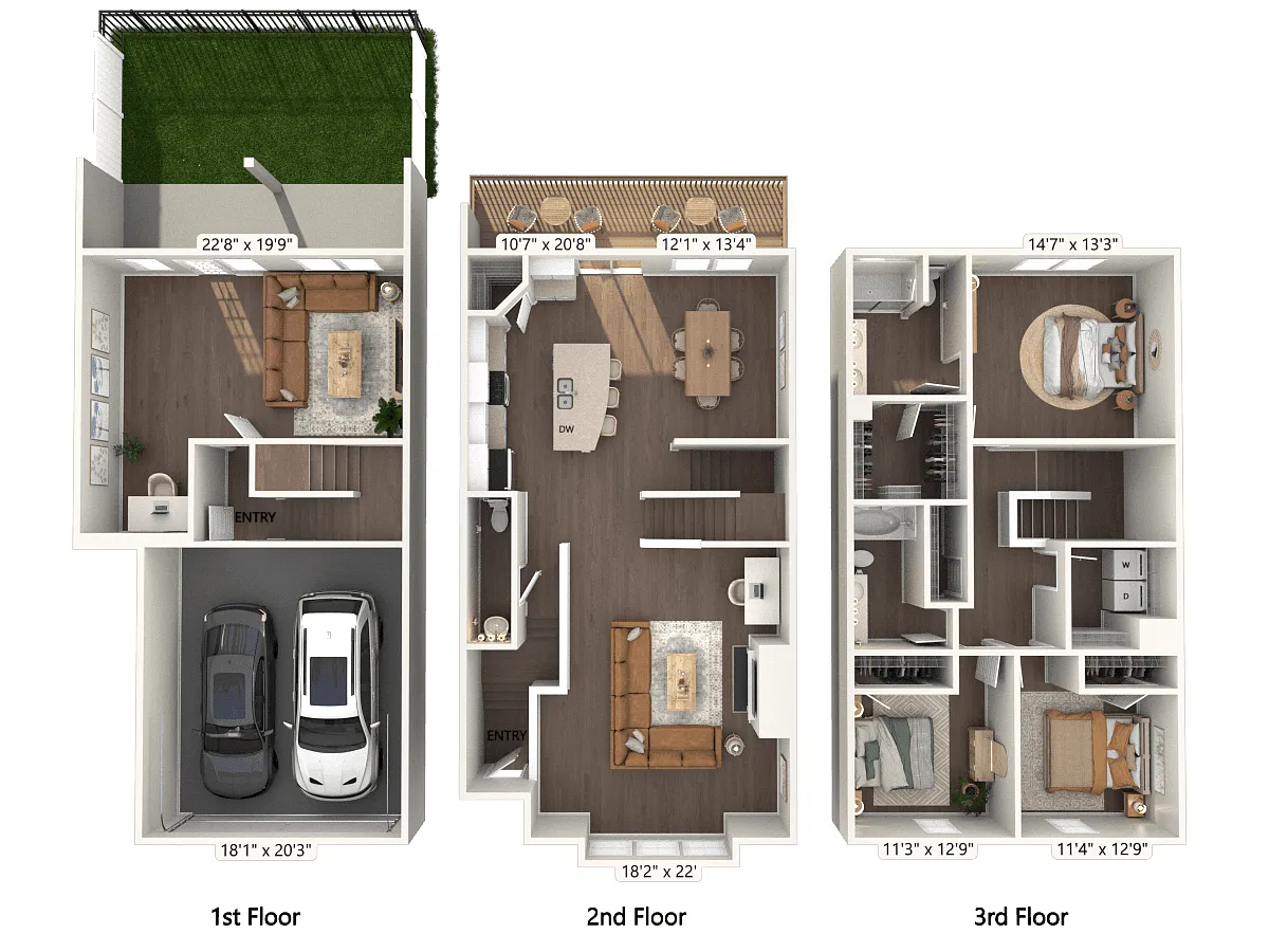 Floor plan C3T