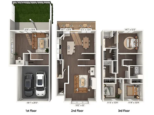 Floor plan C3T