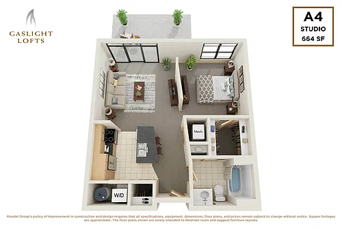 Floor plan A4