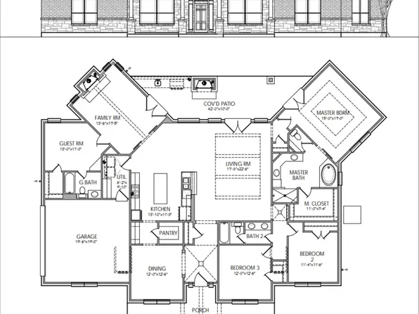Hillside Plan, Hunters Crossing Estates