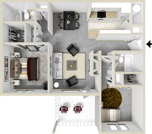 Floor plan The Channels