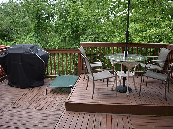Deck off main level