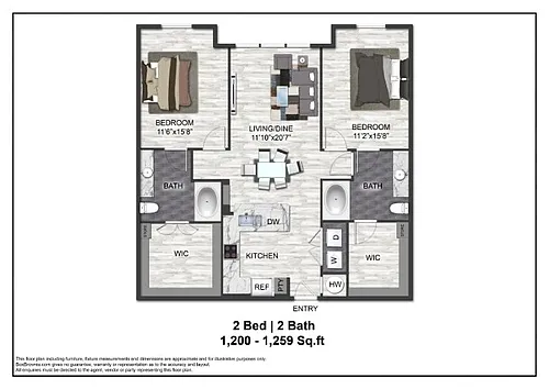 Floor plan B3