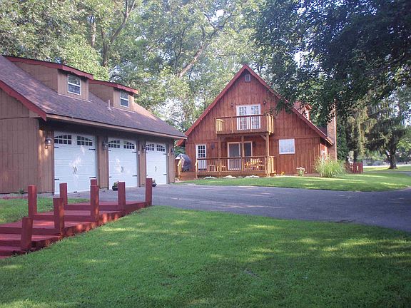 view from the pool area