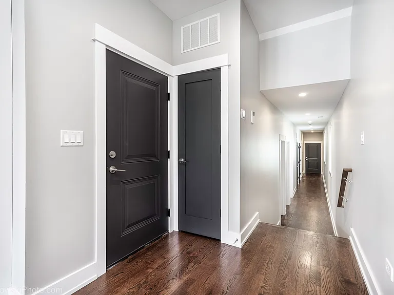 Hallway leading to bedrooms