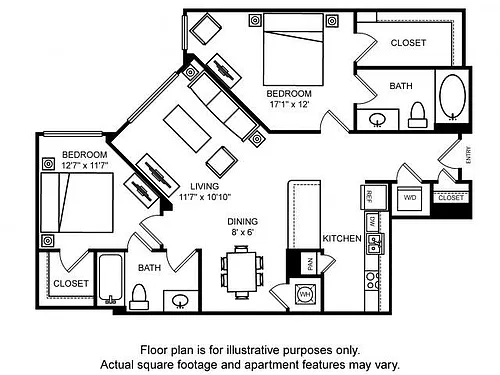 Floor plan Newbury