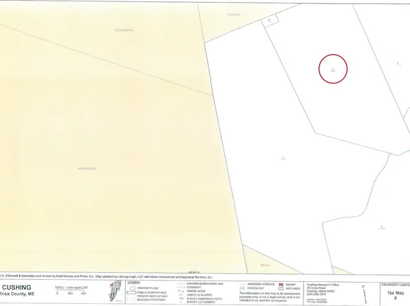 Map 6 Lot 3, Cushing, ME 04456