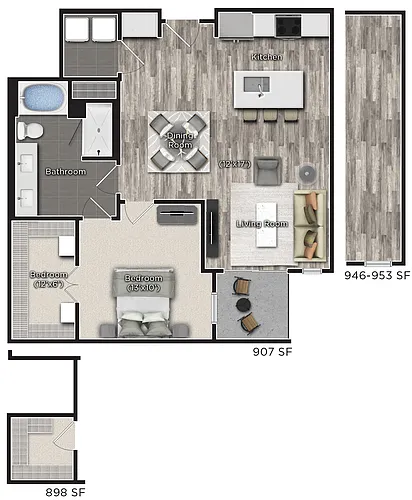 Floor plan J
