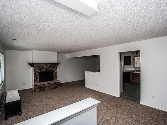 Front Room From Front Door toward kitchen and fireplace