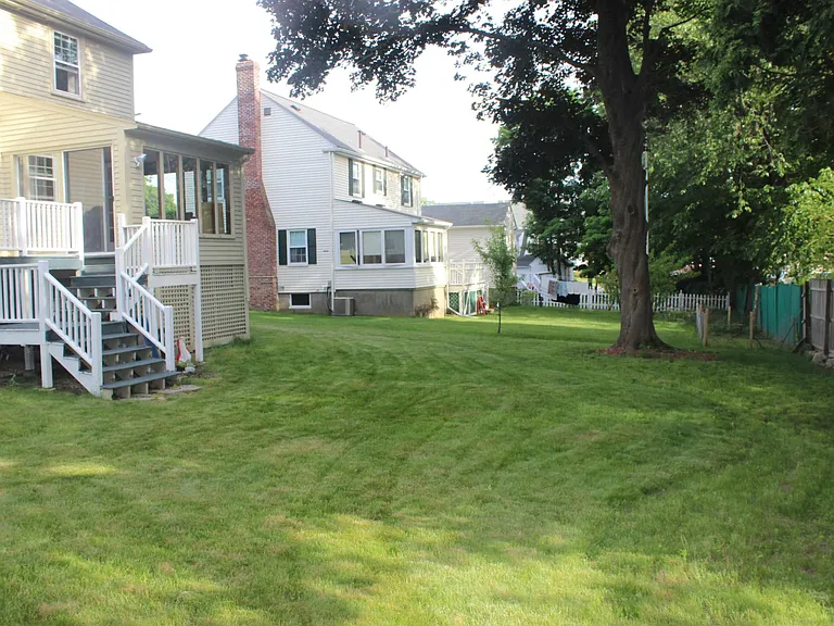 Back yard & Deck view