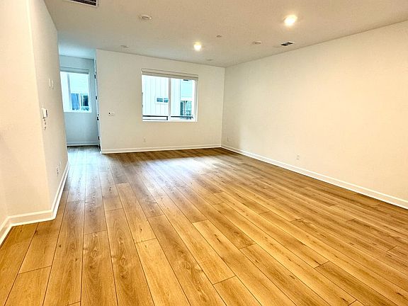 Living area. Open concept with flexibility for living and dining area design.