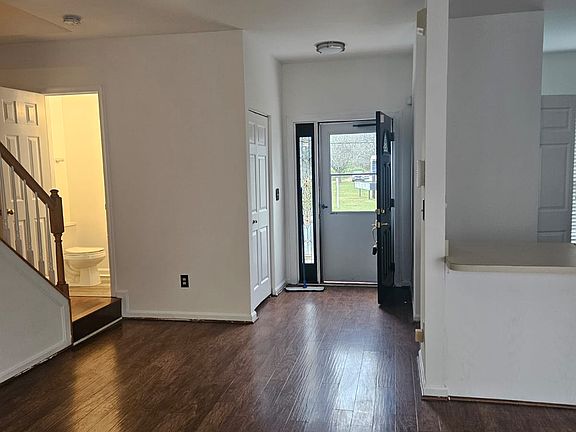 Entrance to the living area