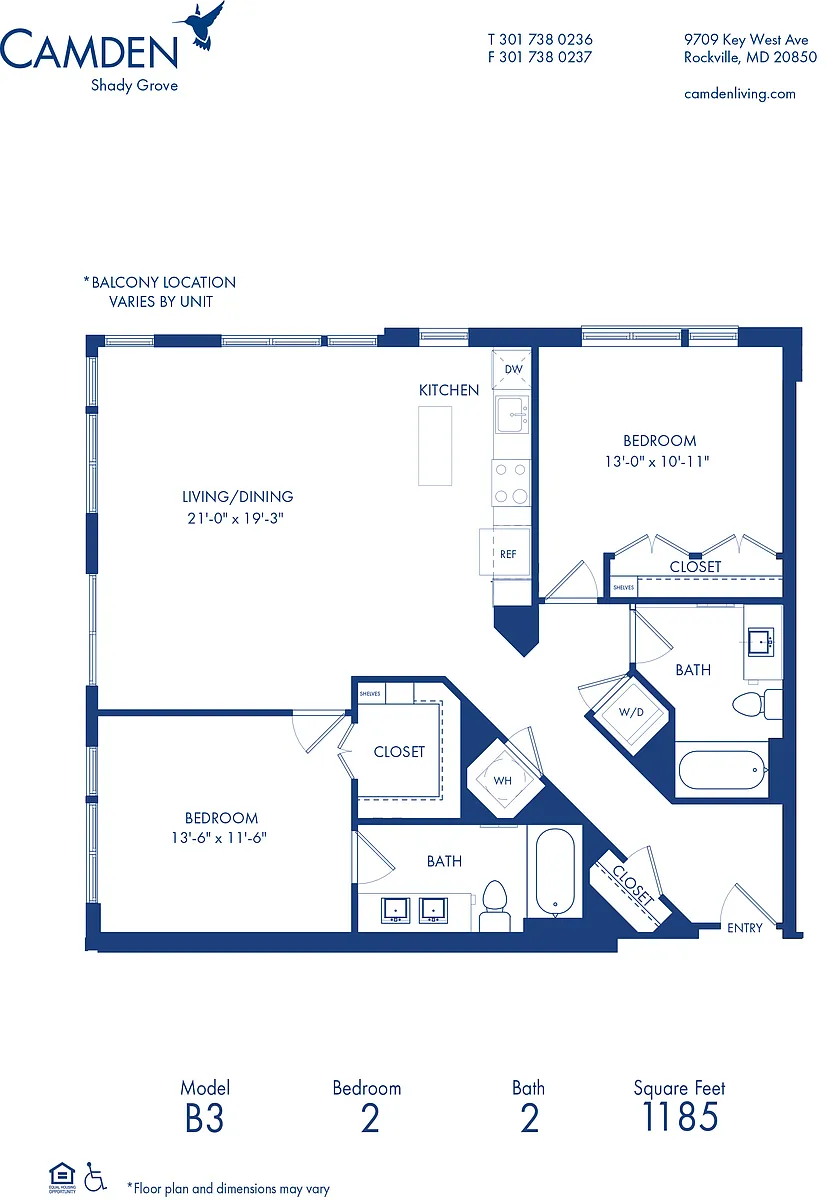 Floor plan B3