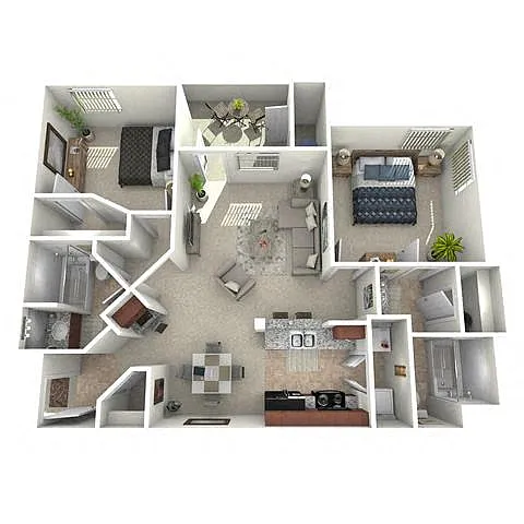 Floor plan B1