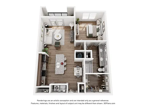Floor plan A3B - Di Maggio