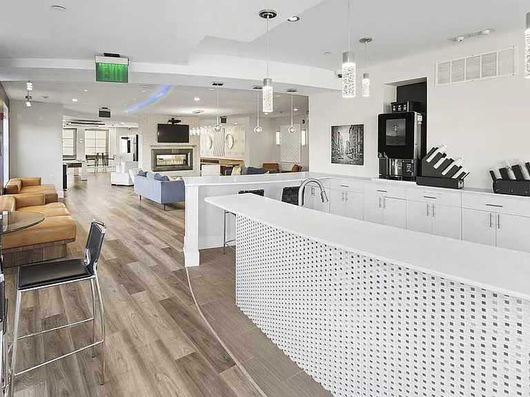 Explore this airy and stylish lounge perfect for relaxation and entertaining.