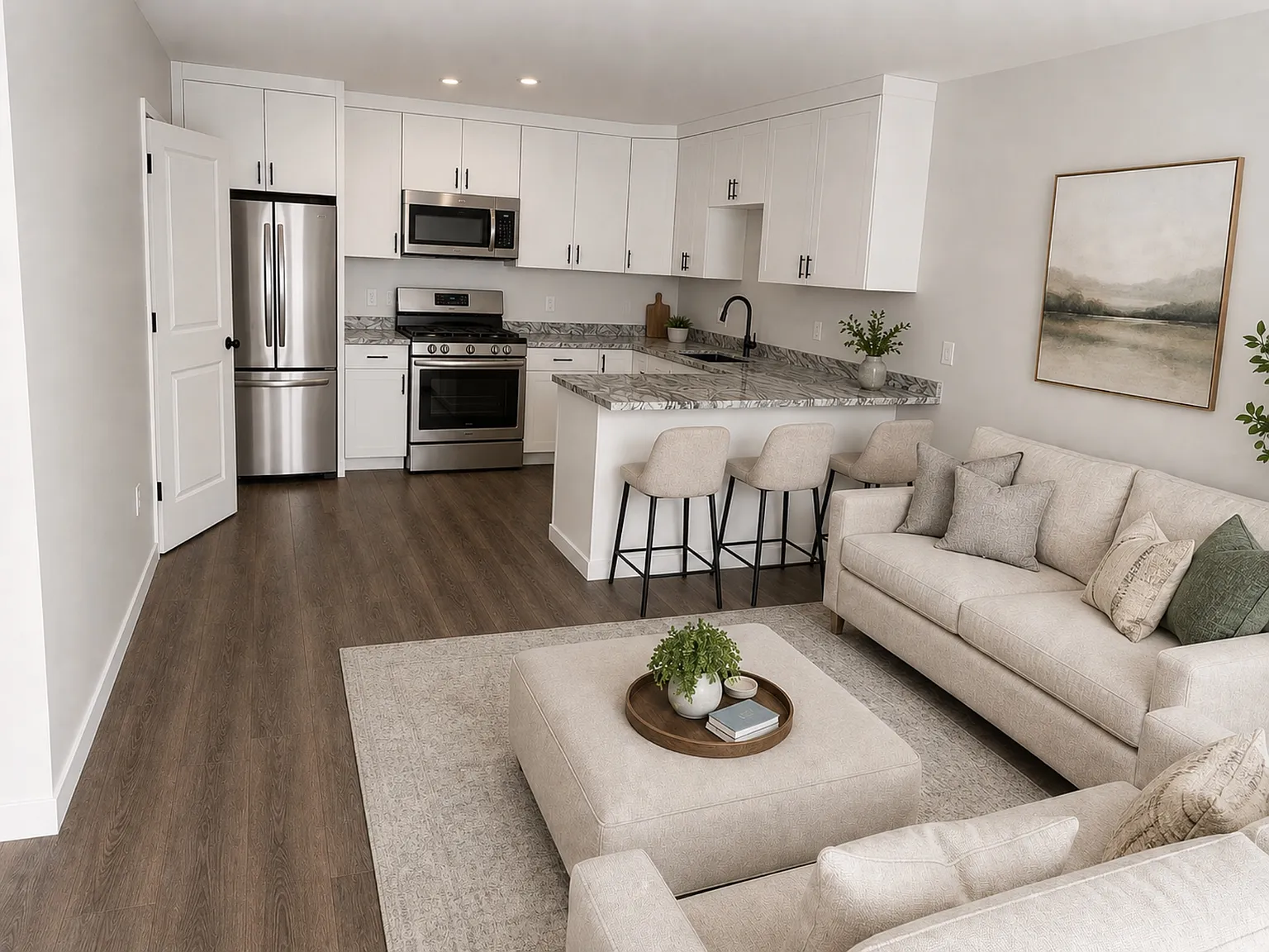 2 bed, 1.5 bath, 1150 sqft, $1,900 — Photo 3
