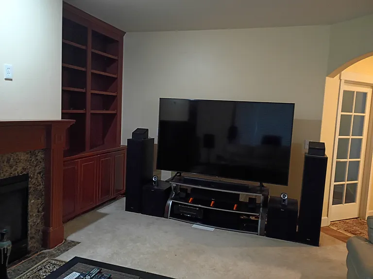 Family entertainment room.
