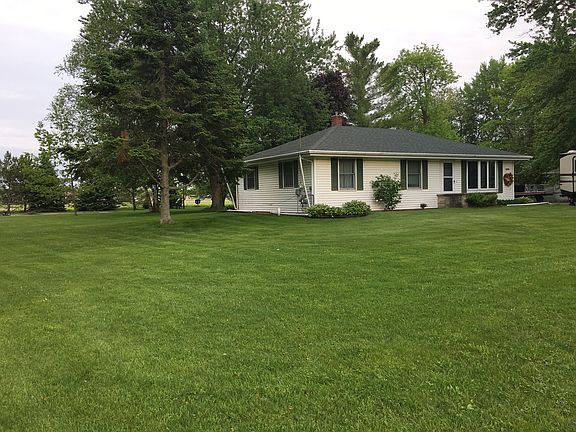 northwest corner of property