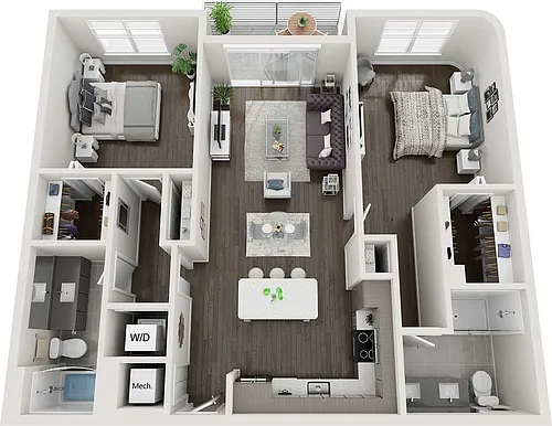 Floor plan B2-1143