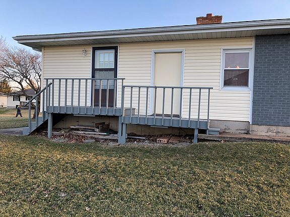 North side of house
