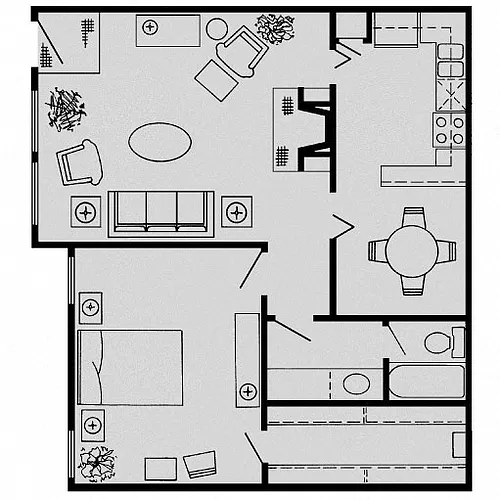 Floor plan A