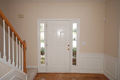 Refinished hardwoods in foyer. Security System (owned) w/two Key Pads