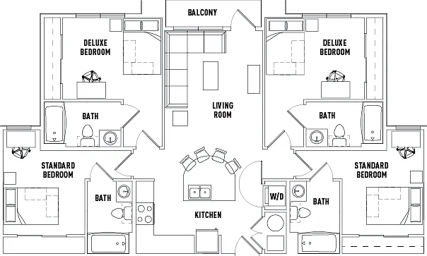 4 Bed - 4 Bath 4 Bed - 4 Bath