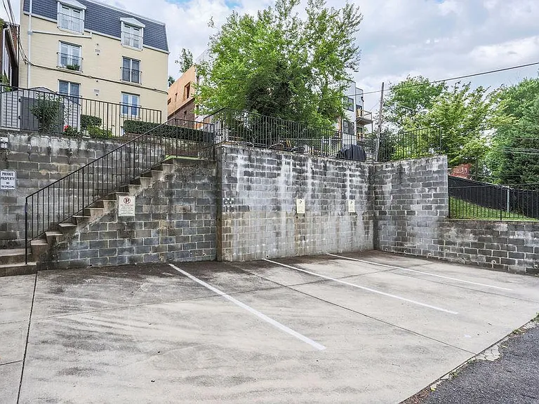 Designated parking spot