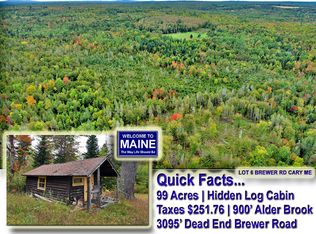 LOT 6 Brewer Rd, Orient, ME 04471
