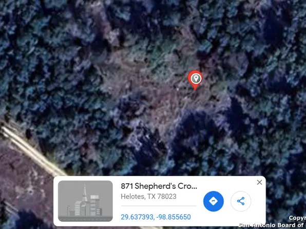 871 SHEPHERDS CROOK LOT 453A, Helotes, TX 78023