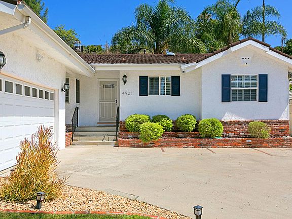 Driveway and front of house
