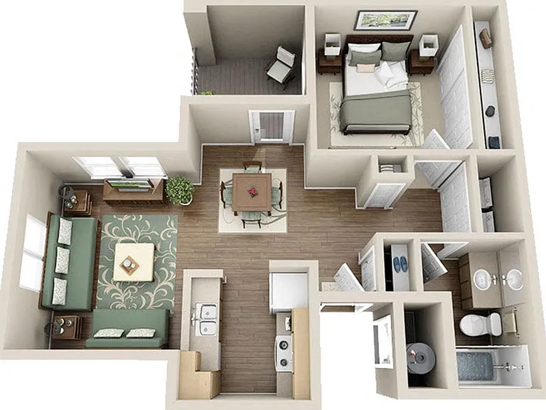 Skyline Apartments — Photo 37