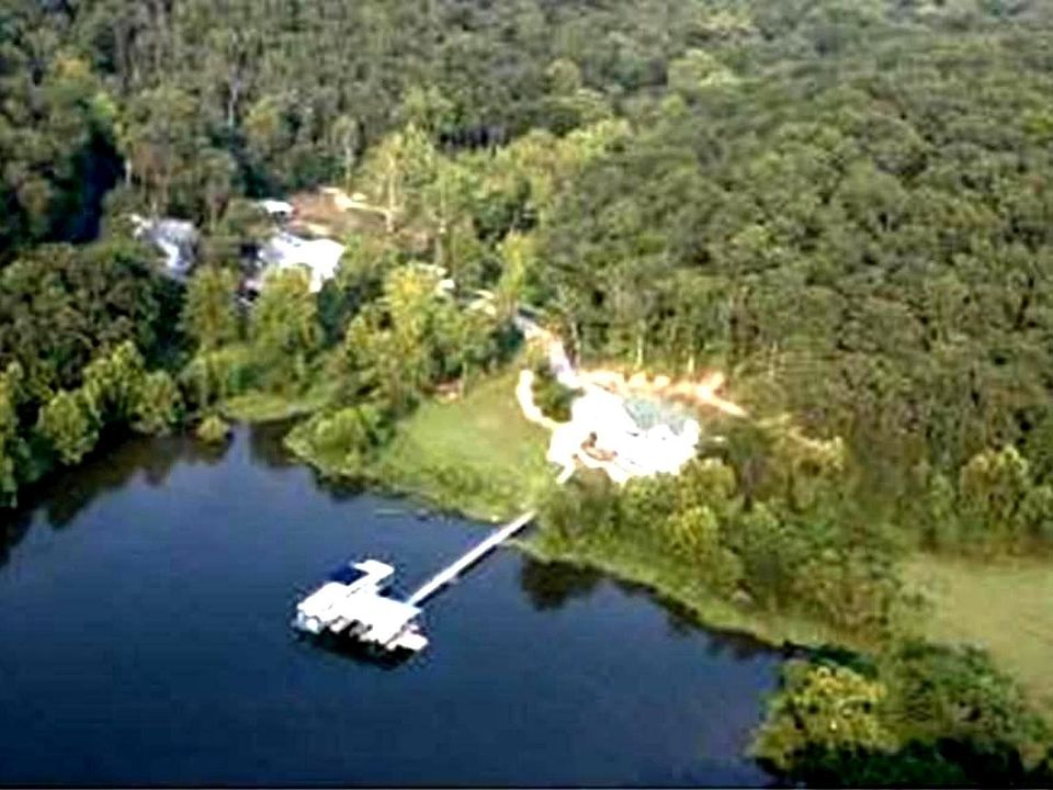 Aerial View of 23-Acre Estate