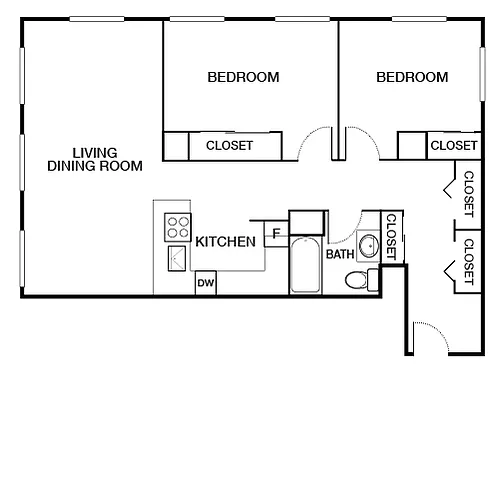 Floor plan The Market