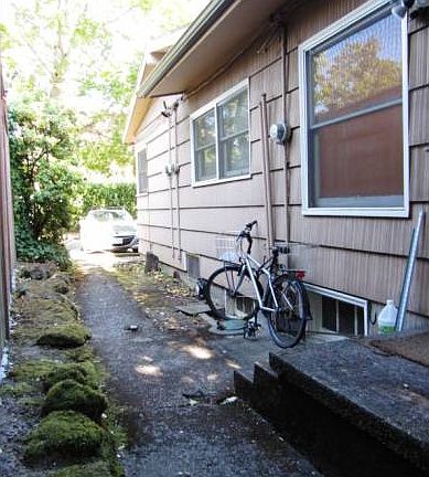 Back of property