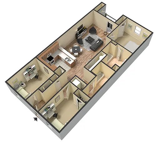 Floor plan Palmeria - B3