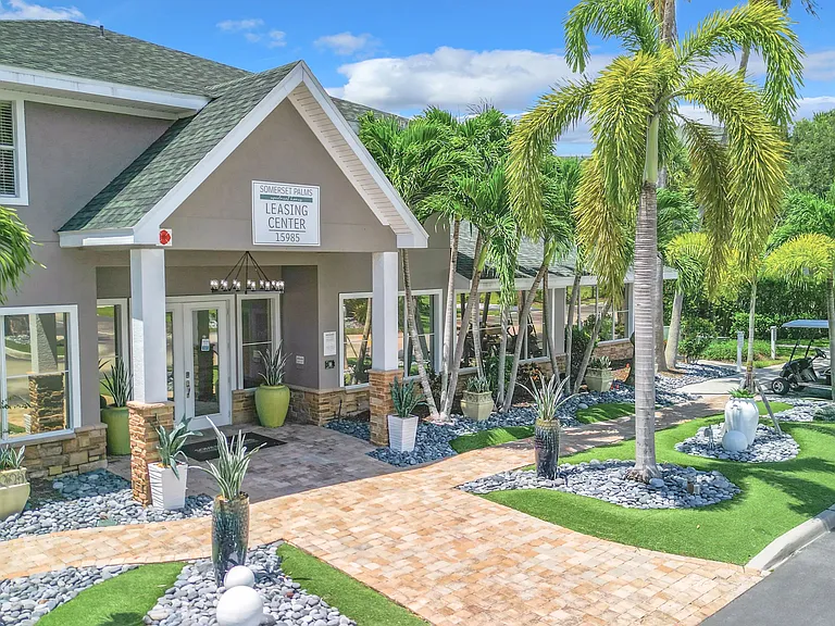 Come on in to our welcoming leasing center where our friendly staff is waiting to help you find your new apartment in North Naples!