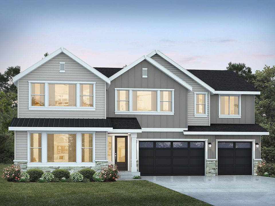 Glacier Pointe Plan 3618 A 3-Car Garage
