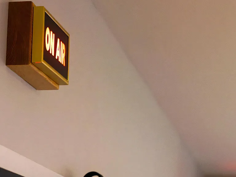 Unique Decorative Signage Creates a Stylish Clubhouse Atmosphere