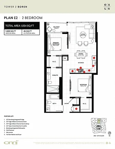 Floor plan Boren E2