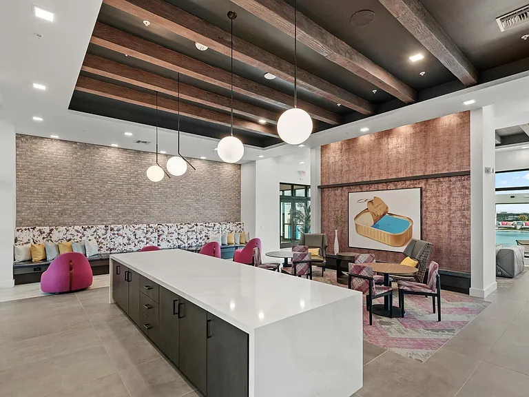 Ample gathering spaces to host friends and family.