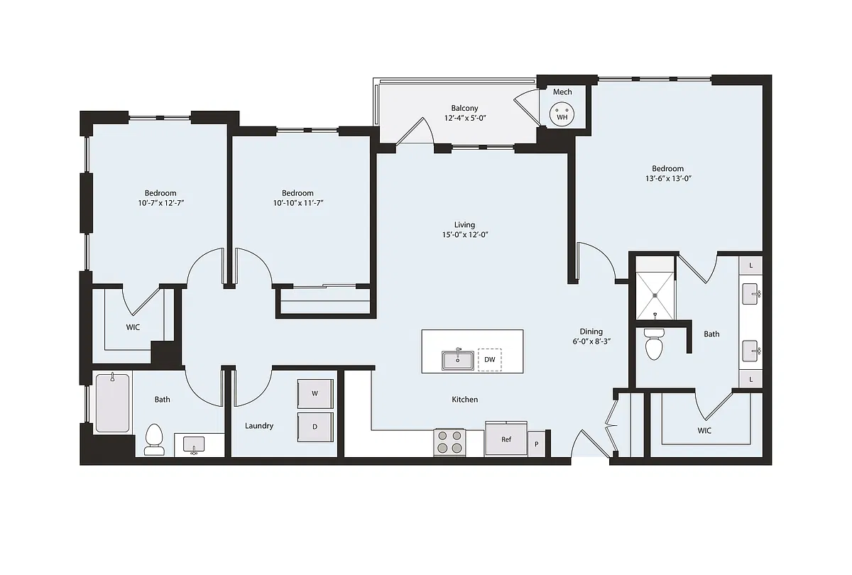 Floor plan C1-1