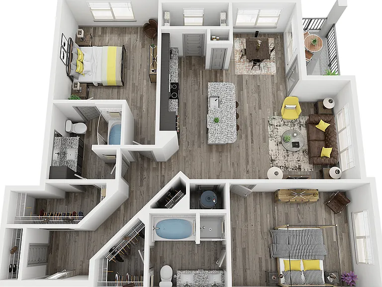 Cue Galatyn Station - B2J Floor Plan Cue Galatyn Station - B2J Floor Plan