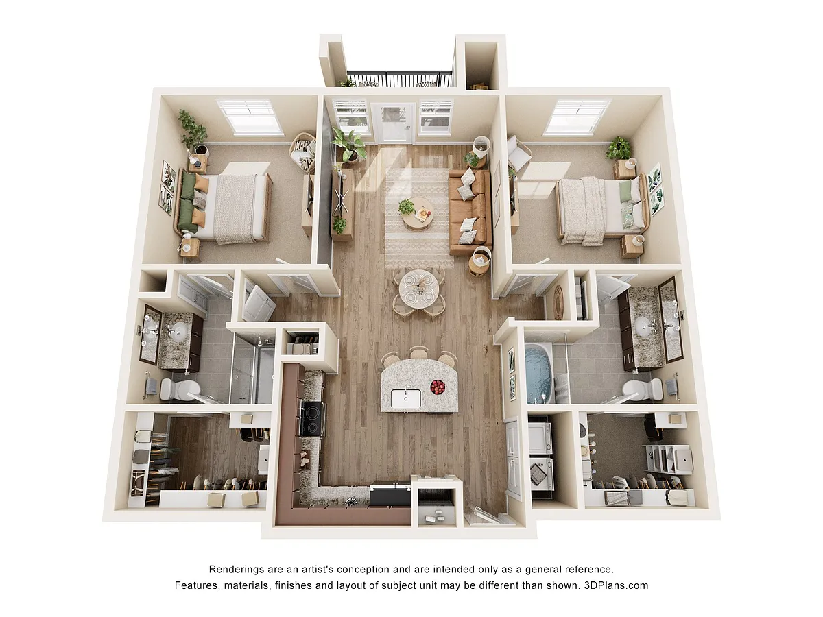 Floor plan B1