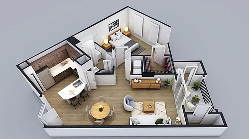 Floor plan Burgundy-Reno