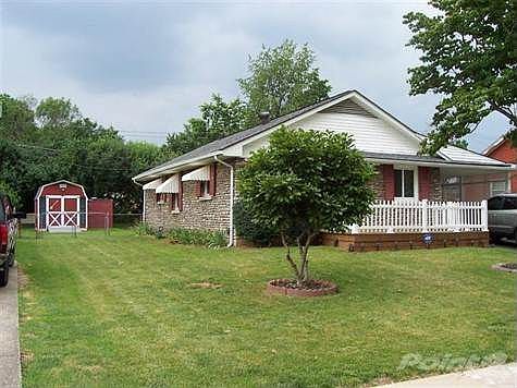 Front And Side Of Home