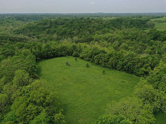 Aerial drone shot of the of the east tract on the ridge