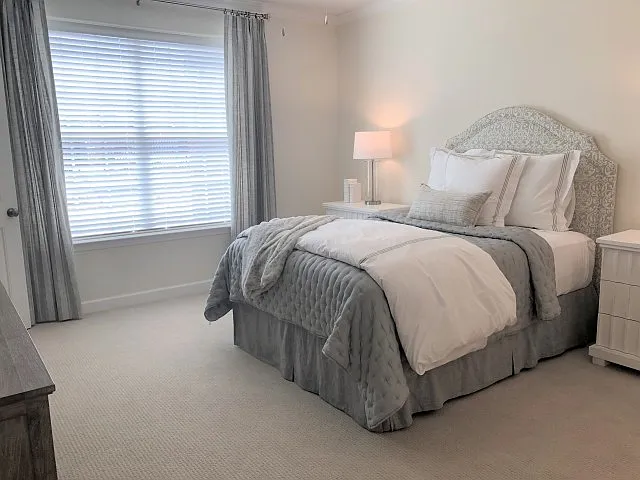 Master bedroom with ample space for any size bed Master bedroom with ample space for any size bed