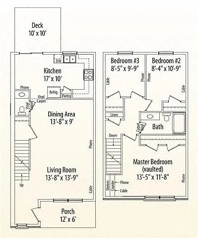Floor plan La Maria
